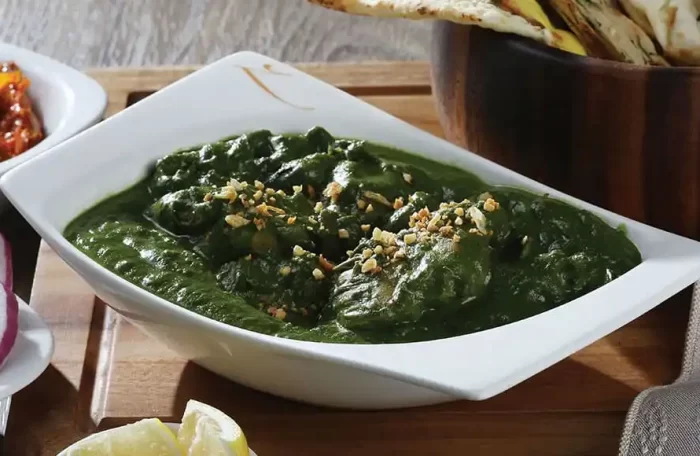SAAG MURGH LASOONI

