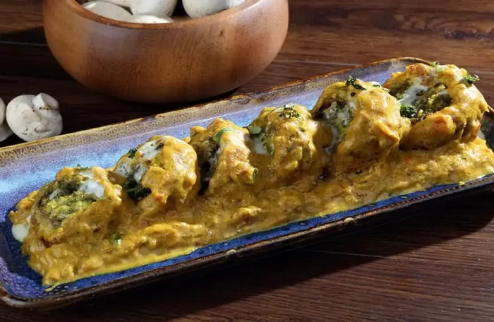 STUFFED MUSHROOM MASALA
