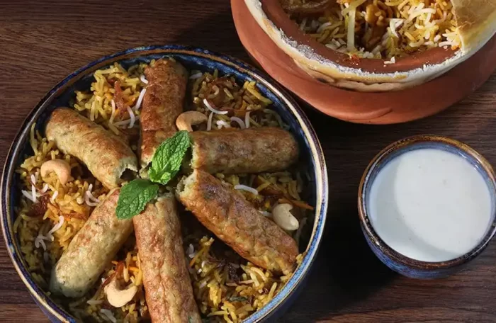 MURGH SEEKH KABAB BIRYANI
