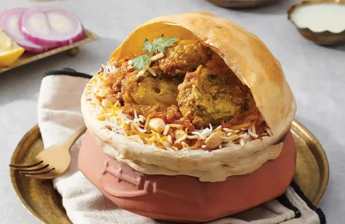 STUFFED MUSHROOM BIRYANI
