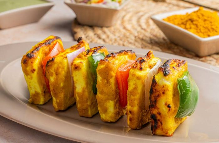 PEELI MIRCH PANEER TIKKA
