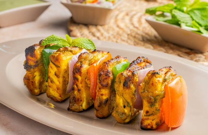 PUDINA PANEER TIKKA
