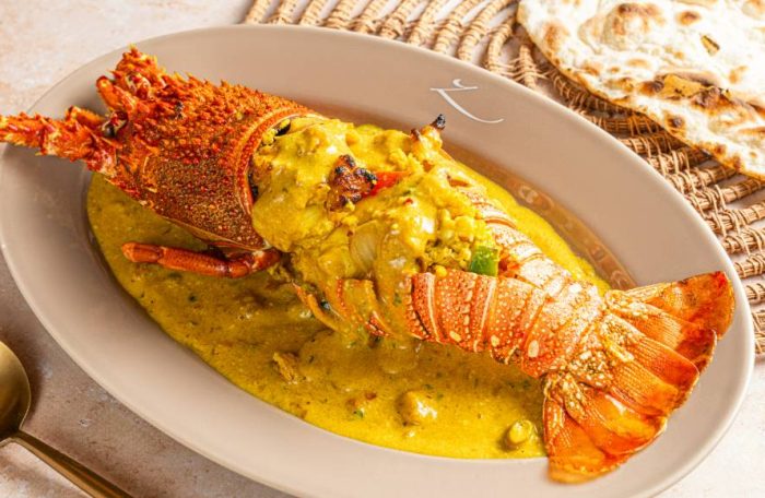 TANDOORI LOBSTER MASALA
